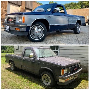 GMC S15 Sierra Classic Before After Small